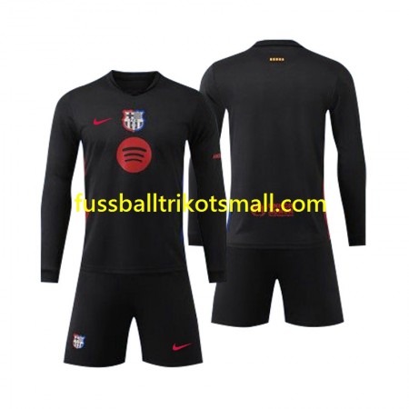 Fußballtrikots FC Barcelona Kinder 2024-2025 Langarm Auswärts-trikot kaufen Fußballtrikots FC Barcelona Kinder 2024-2025 Langarm Auswärts-trikot kaufen
